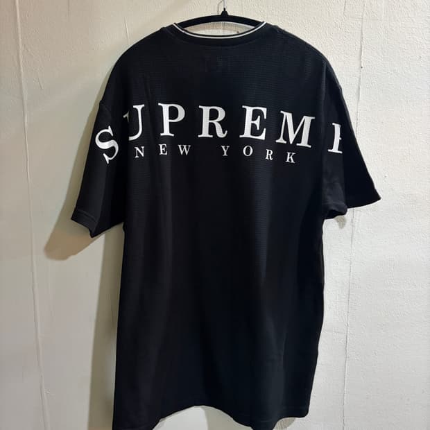 Supreme 19SS 리브와플 티셔츠 M