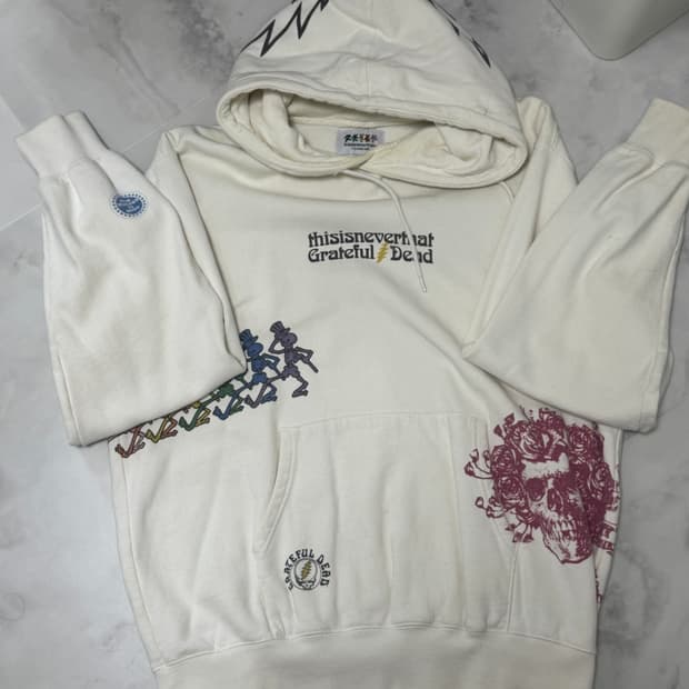 디스이즈네버댓x그레이트데드풀 고전 후드