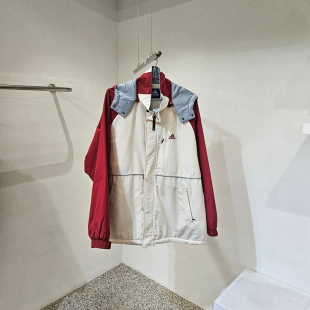 아디다스 후드 바람막이 자켓