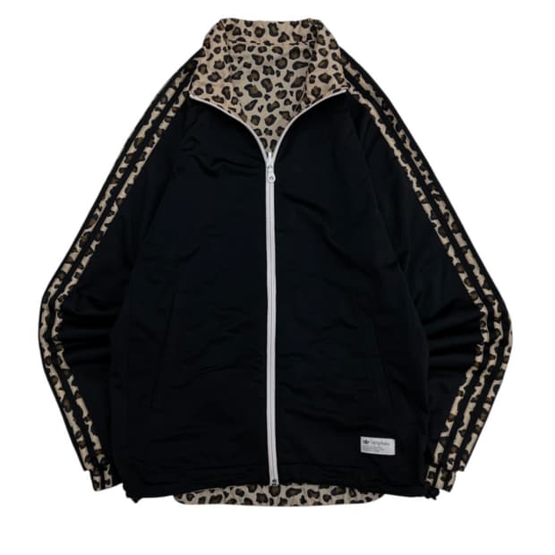 아디다스 레오파드라인 리버시블 바람막이