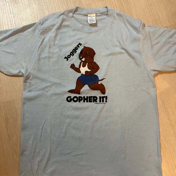 80s 티셔츠 GOPHER IT!  joggers 