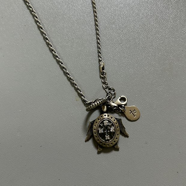 폴리테루 팬던트 + 체인