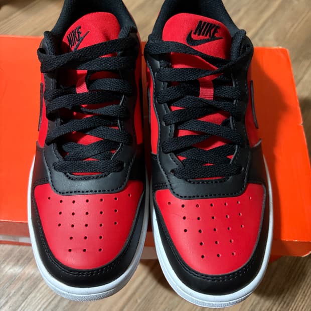 실착2회] 나이키 코트 버로우 로우 2 GS 230mm 운동화