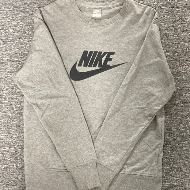 나이키 맨투맨 그레이 L