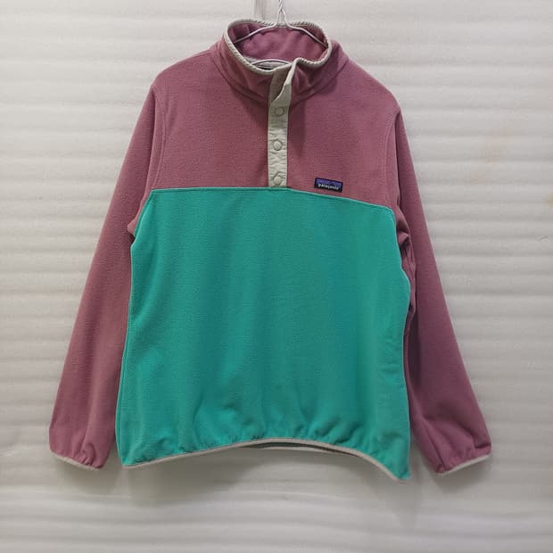 파타고니아 플리스 후리스 반폴라 티 여성 L 상태굿 사랑봉봉