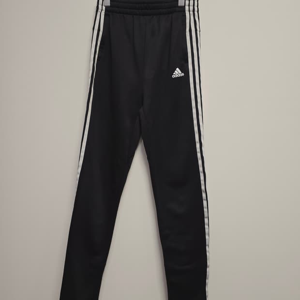 아디다스 3선 트레이닝 바지 블랙