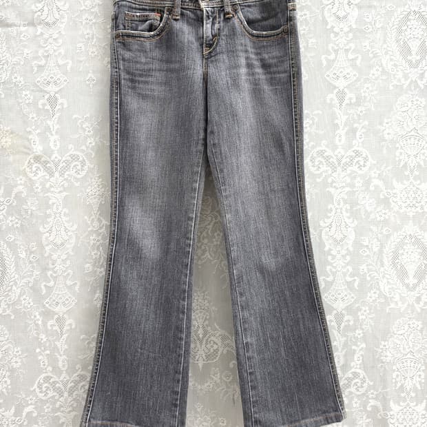 00s 리바이스 레이디 흑청 부츠컷