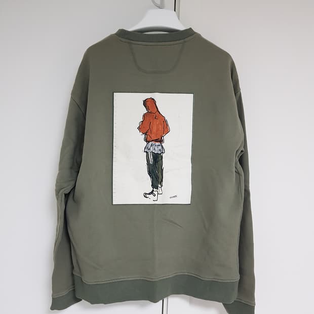 M) 질스튜어트뉴욕 리차드헤인즈 맨투맨