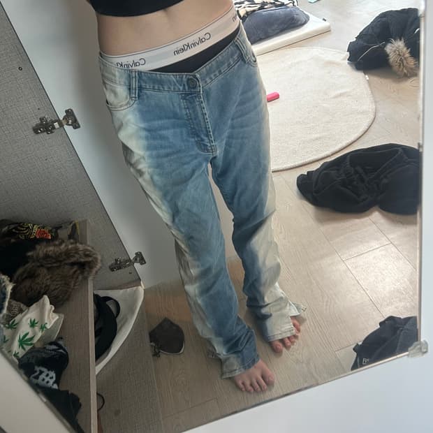 빈티지 데님 팬츠