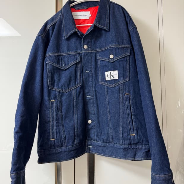 캘빈클라인 데님 자켓 J321269 1AP