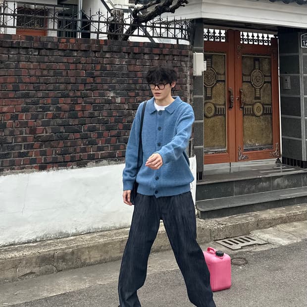 월스와일무브먼트 가디건(2size)