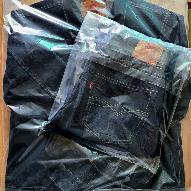 제라도 301/407 EXX 데님셋업