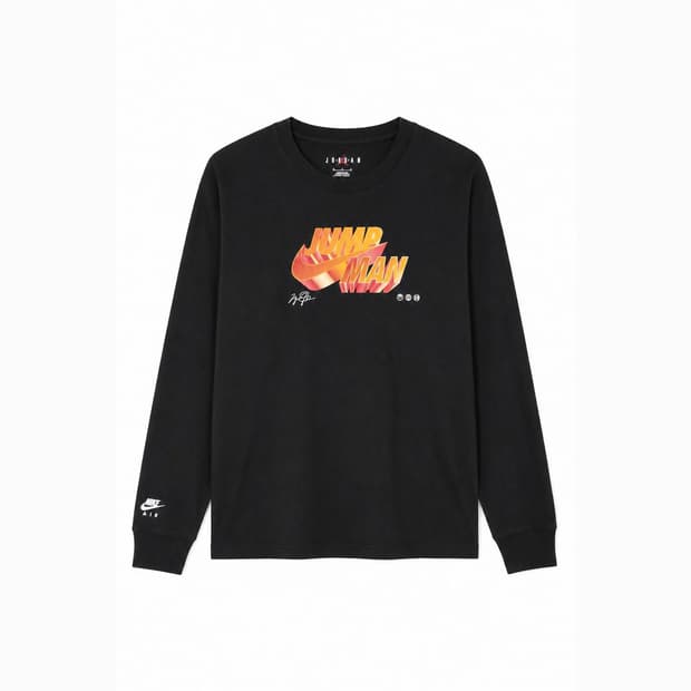 NIKE JORDAN 나이키 조던 코튼 100% 프린팅 탑 (7326)