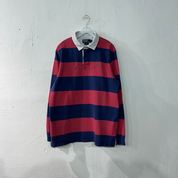 폴로랄프로렌 럭비 긴팔카라티 XL