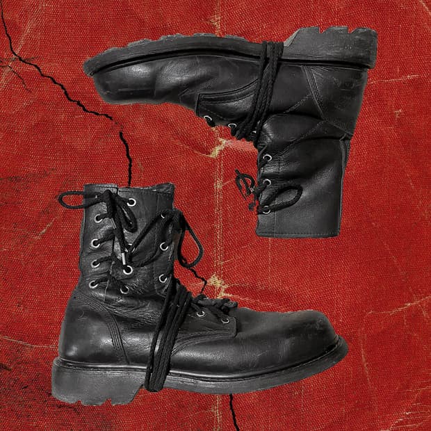 Alfredo bannister 알프레도 바니스터 더블 레이스업 부츠