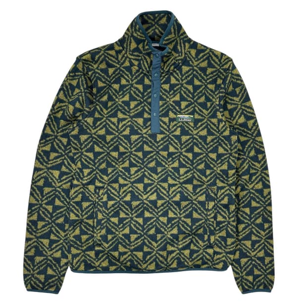 L.L.Bean 패턴 플리스 풀오버