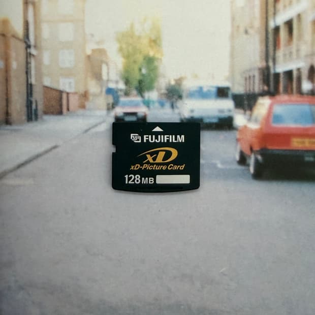 후지필름 FUJIFILM XD 메모리 픽쳐 카드 128MB
