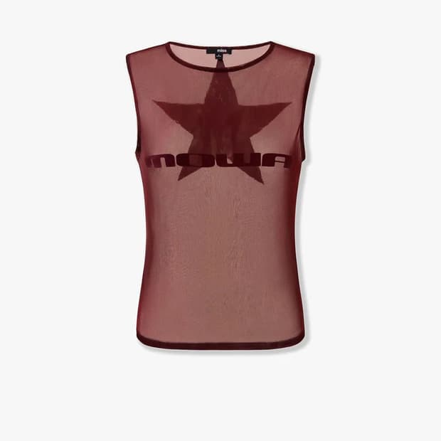 Mowalola x Miss sixty STRETCHY TANK TOP