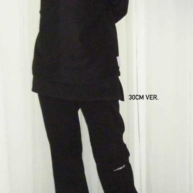 지초이컴포트 24-006 플리스 스커트팬츠