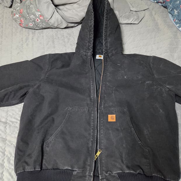 칼하트 j130 후드집업 블랙 XL