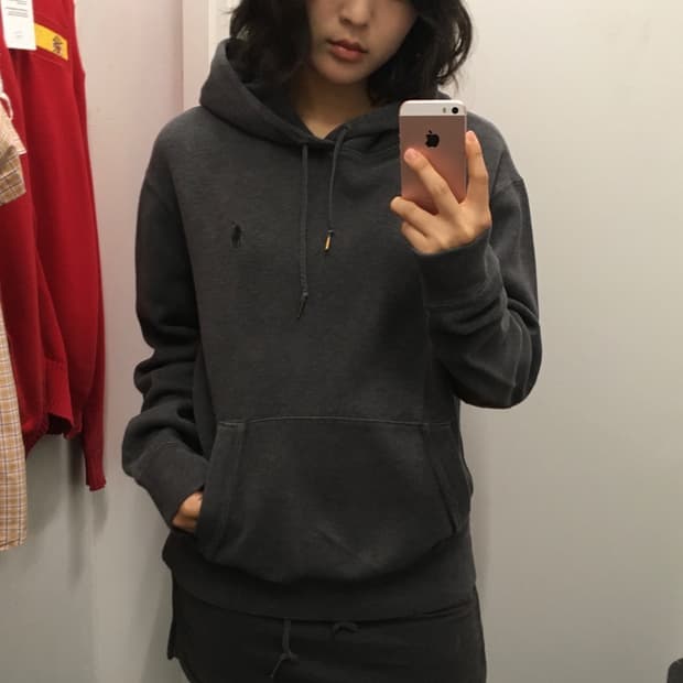 폴로 랄프로렌 루프백 플리스 후디