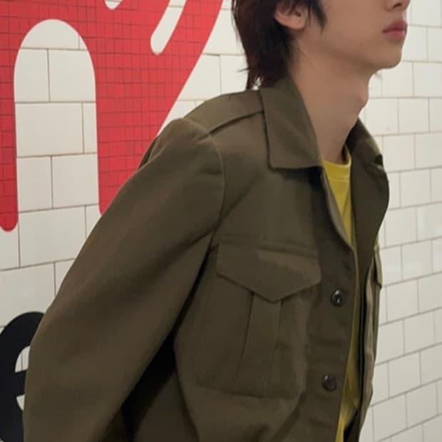 Vintage 80s Greek Army Jacket