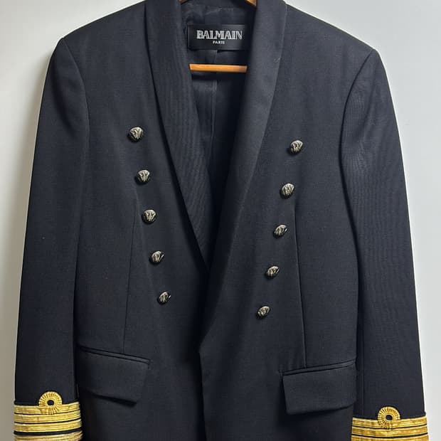 발망 나폴레옹 라이언 10 스틸버튼 스펜서 자켓 블레이저