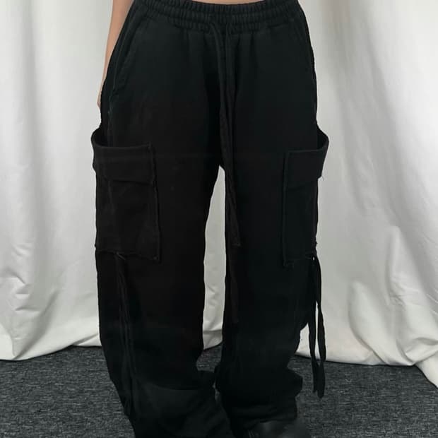 마뗑킴 카고 스웻팬츠