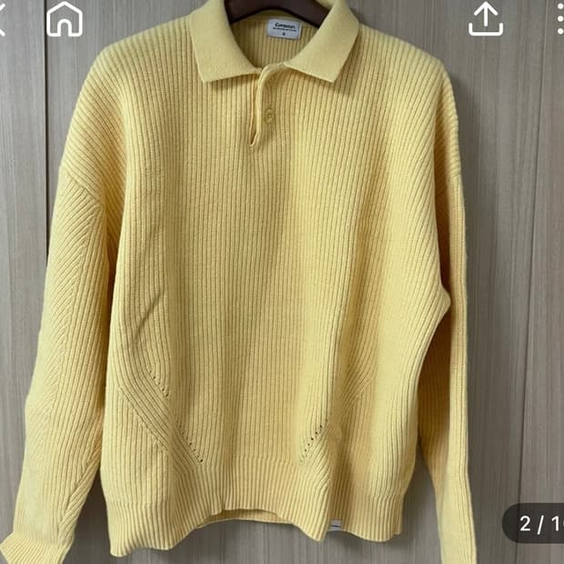 커버낫 카라 니트 L