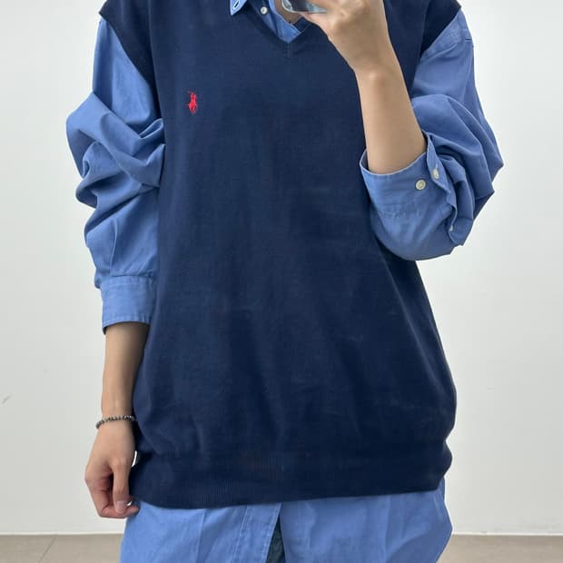 폴로랄프로렌 니트조끼 2xl
