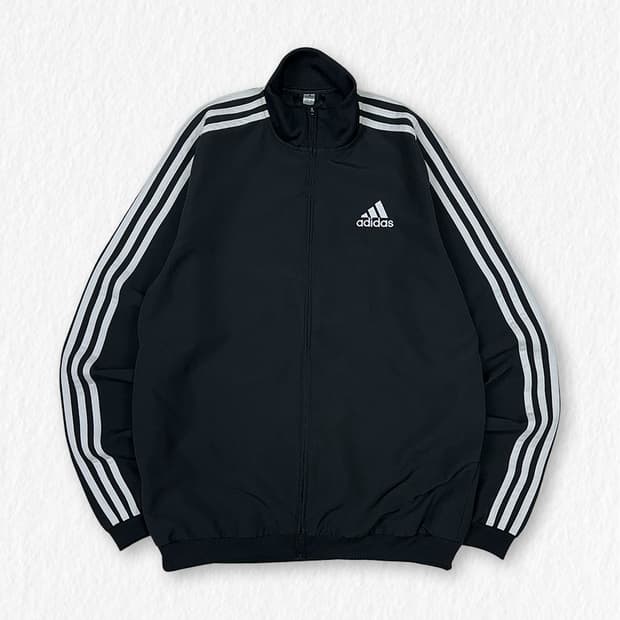 아디다스 우븐 트랙탑 져지 블랙