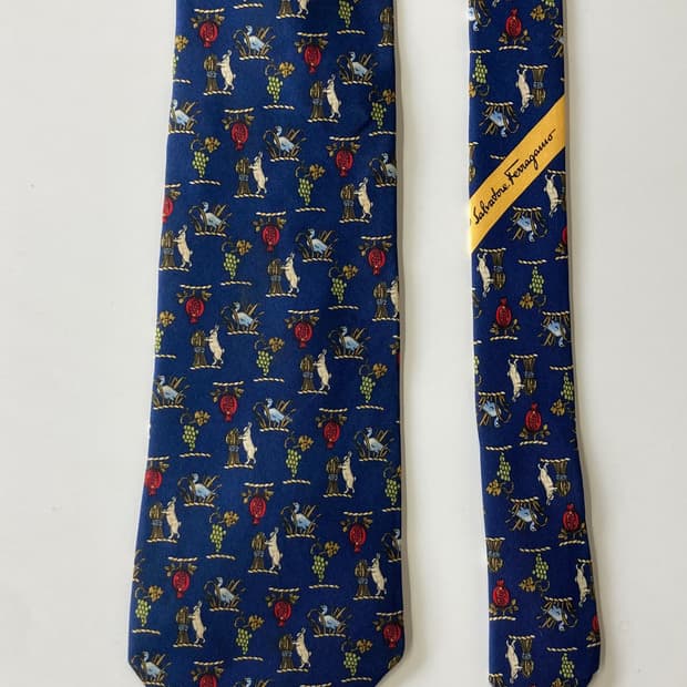 페레가모 넥타이