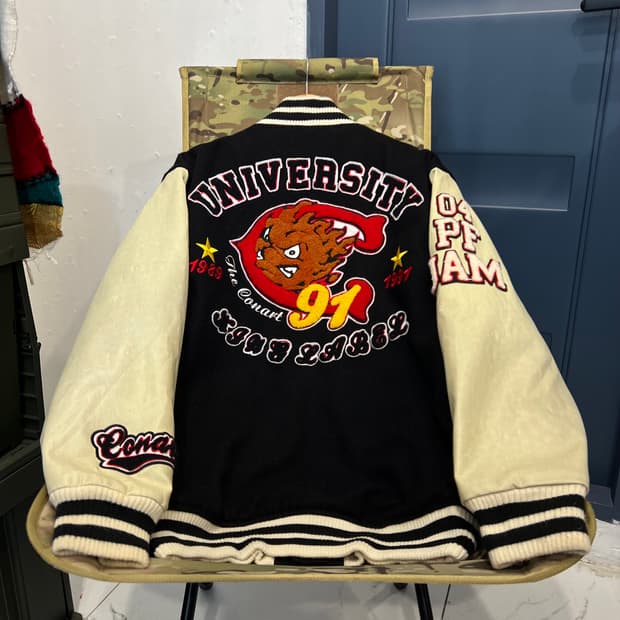 1990s CONART 빈티지바시티자켓 빈티지가죽자켓