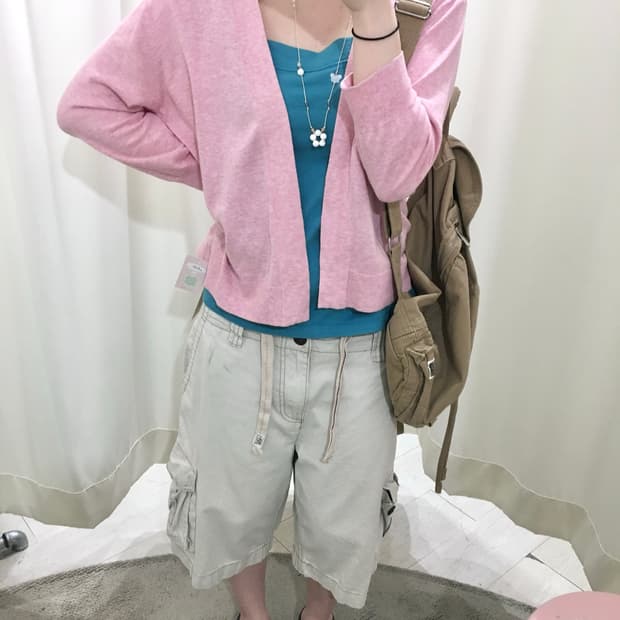 Blush Pink Cardigan