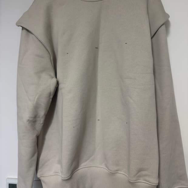 heliot emil 엘리엇에밀 아웃라인 로고 스웻 m 새상품