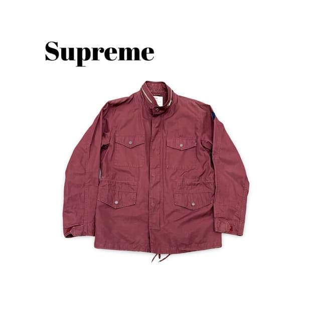 (95)슈프림 M-65 필드 자켓 버건디