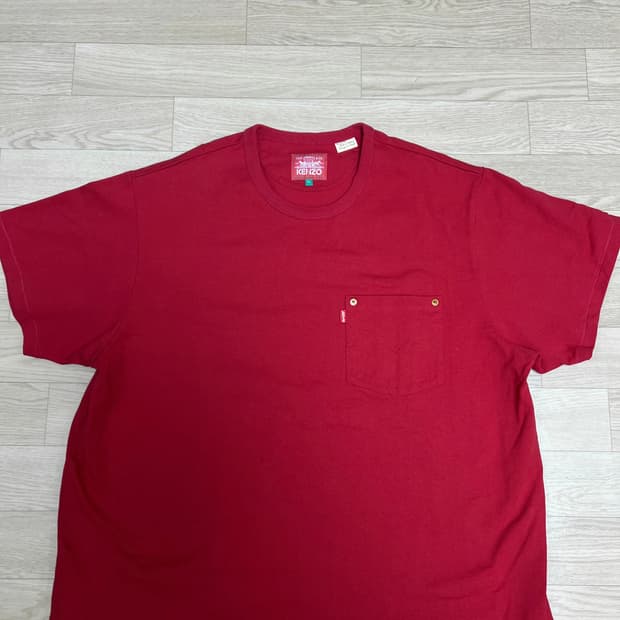 리바이스 x 겐조 콜라보 반팔 티셔츠