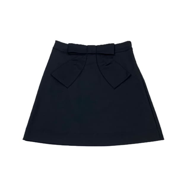 모스키노 navy bow skirt