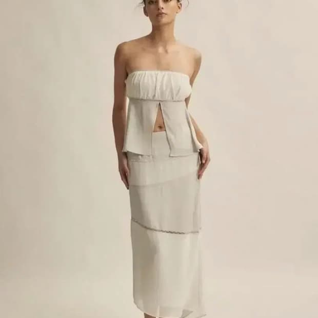 쓰리타임즈 미드나잇 롱스커트 S