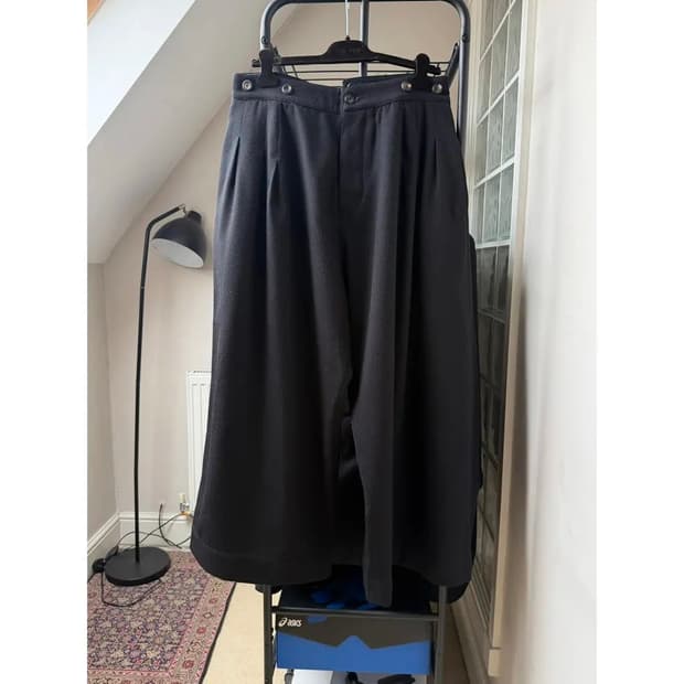 [XL] JAS CXVI 24fw Triple Pleats Trouser