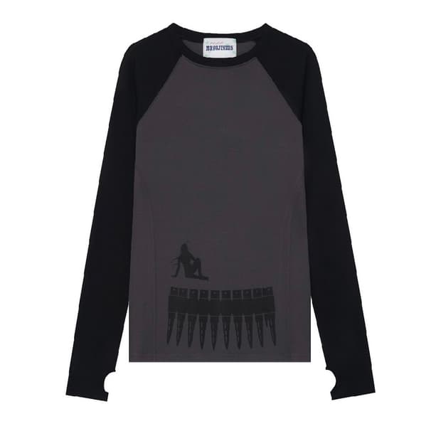 [mongjinzon] MAGAZINE LONG-SLEEVE TOP 