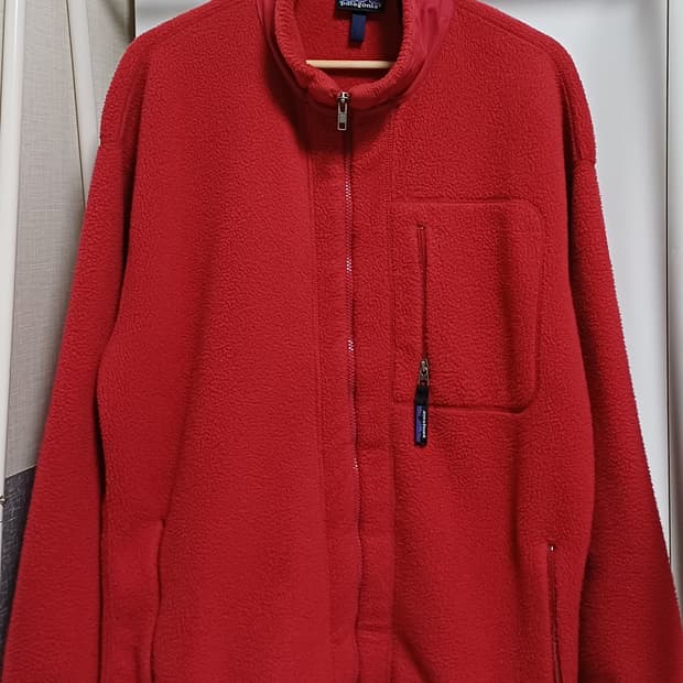 🇺🇸 [L] 파타고니아 신칠라 플리스 자켓 - 레드