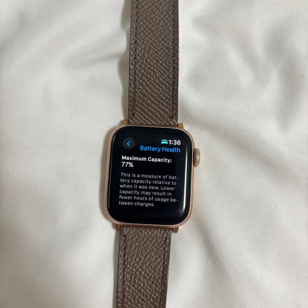 애플 워치 SE 40mm 로즈골드