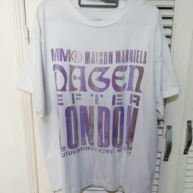 메종 마르지엘라 DABEN AFTER LONDON 반팔티셔츠