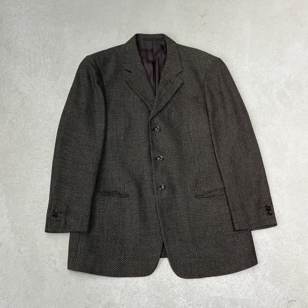 아르마니꼴레지오니 트위드 블레이저 s09941