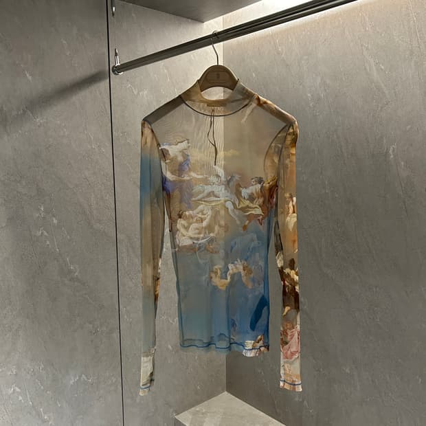 발망 명화 시스루 탑