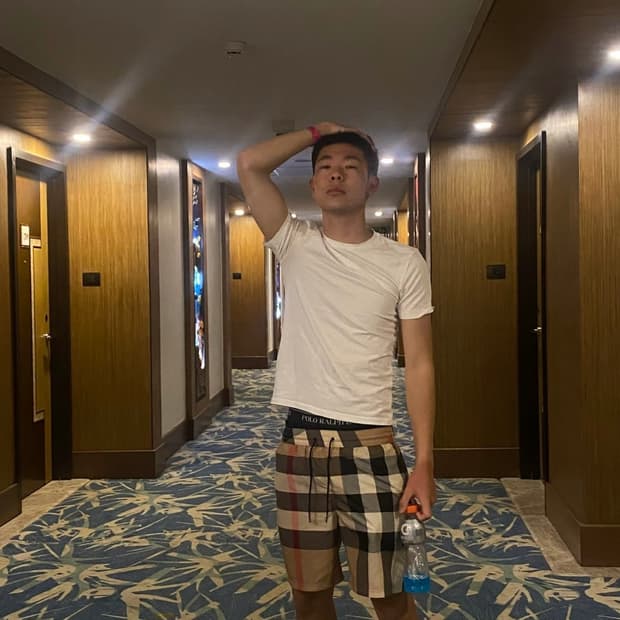 버버리 스윔팬츠 상태 최상