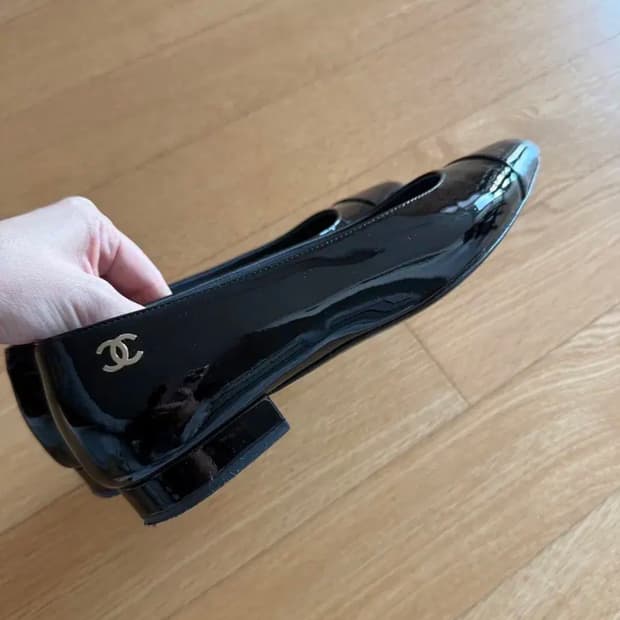 샤넬 플랫 슈즈 36