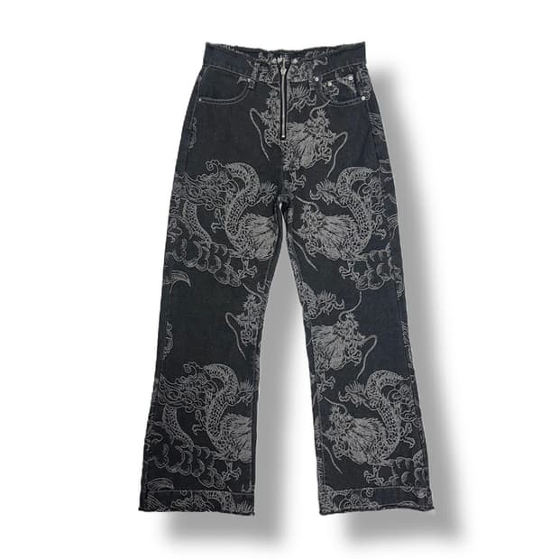 vintage dragon denim pants 빈티지 데님팬츠 
