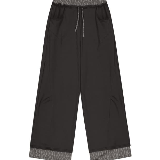 OJOS Double Waisted Jersey Pants